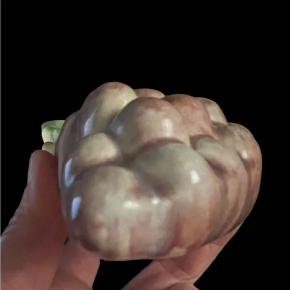 Vintage Grape Cluster Wall Pocket 3D Ceramic Grape Bunch With Leaves Grandma - Picture 4 of 7